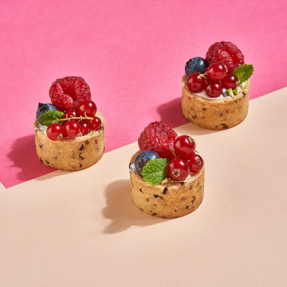 Vainilla y Frutos Rojos